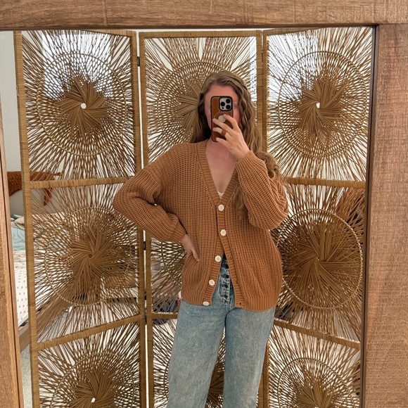 Summer and Storm Knit Button-Front Cotton Cardigan - Picture 3 of 5